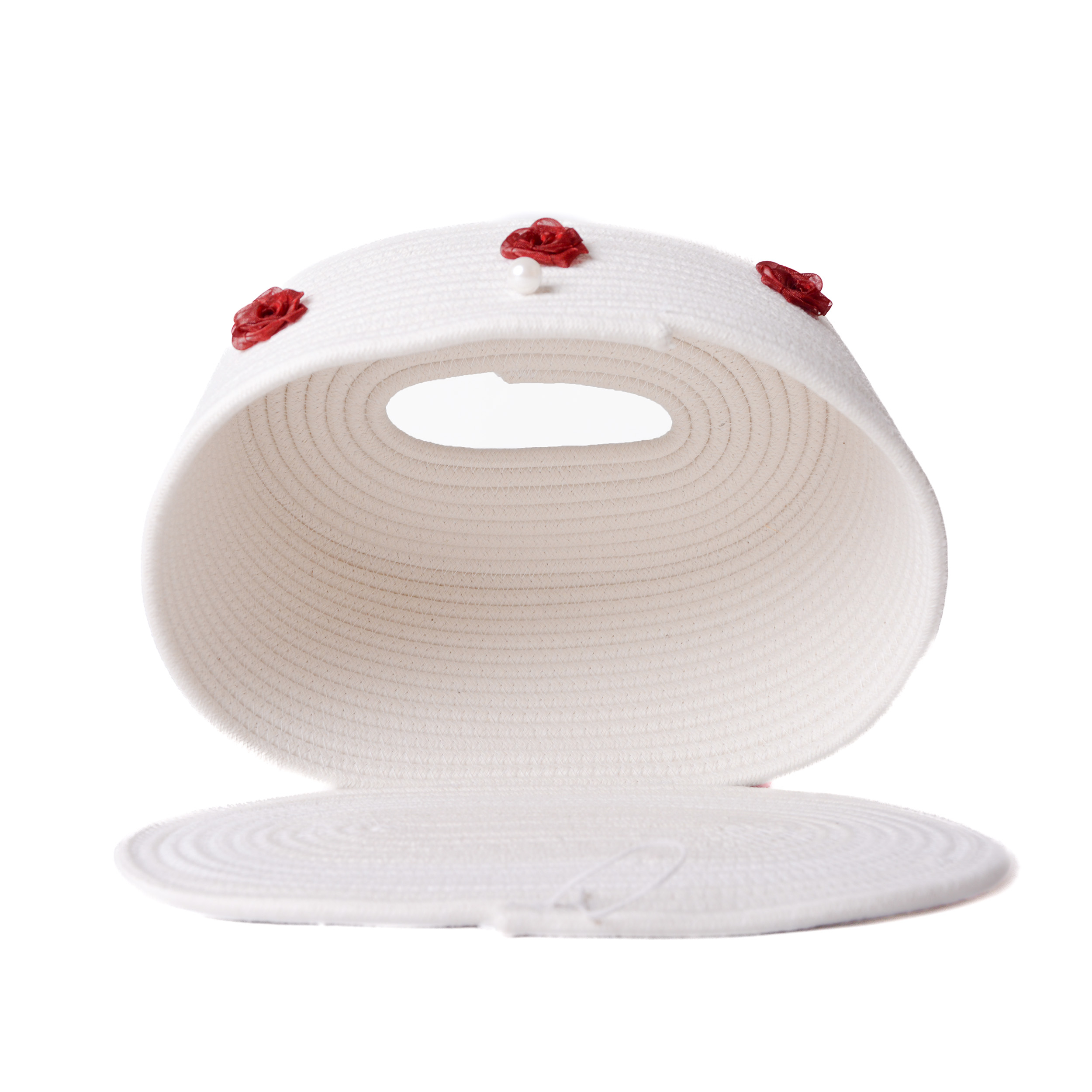 ست سطل و دستمال مدل رز