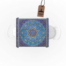 رومیزی رومیزی باز طرح مربع مدل سنتی مدرن کد 11079