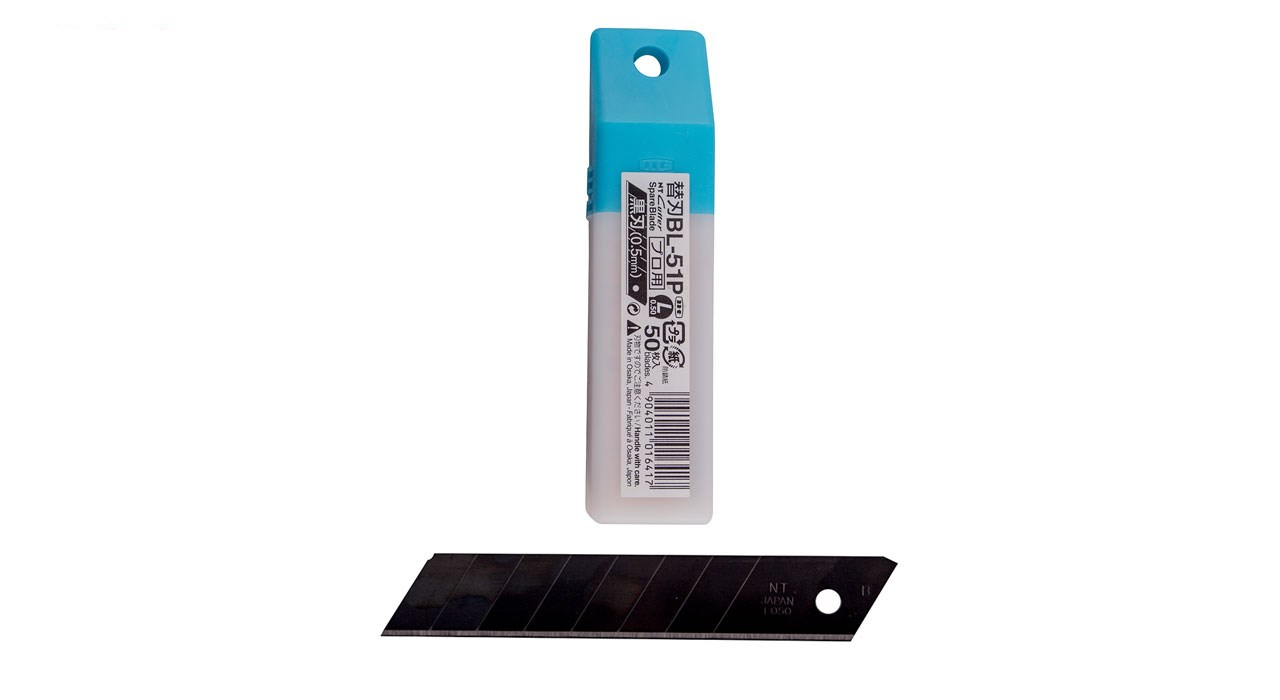 تیغ کاتر ان تی مدل BL.51P بسته 50 عددی