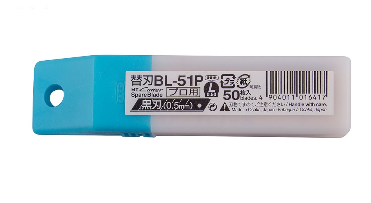 تیغ کاتر ان تی مدل BL.51P بسته 50 عددی
