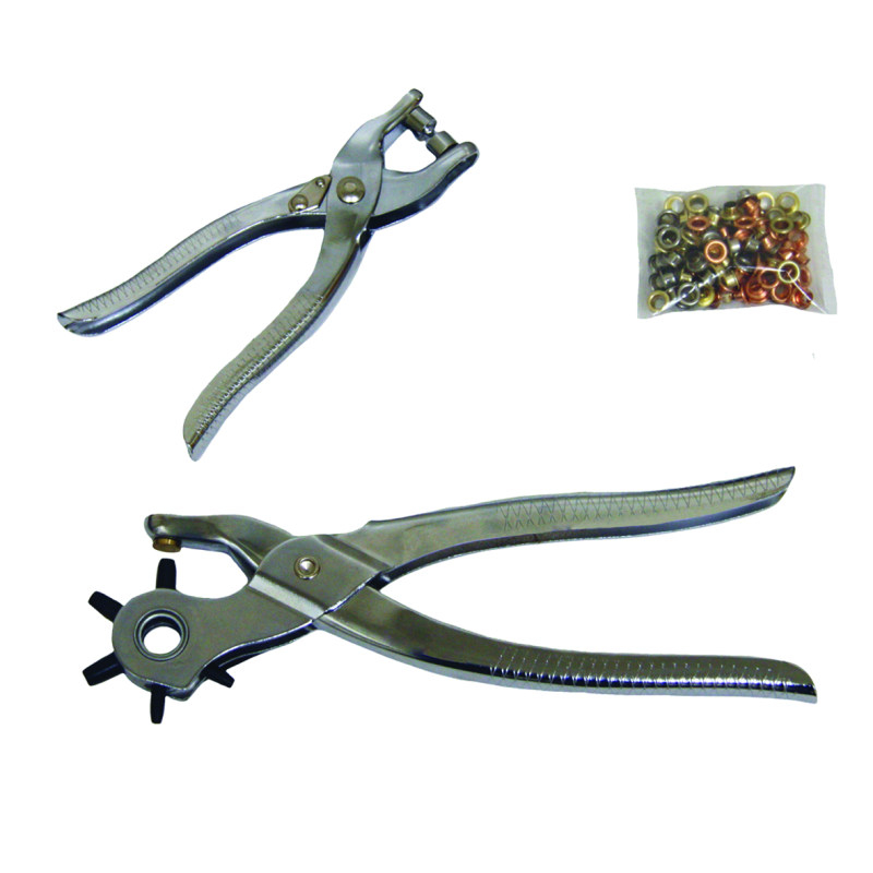 انبر پانچ چرم  ویسکینگ مدل dk-010 مجموعه 2 عددی