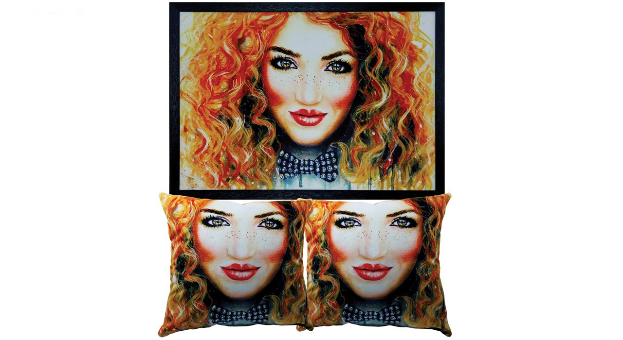 کوسن رنس مدل S9-41029 به همراه تابلو