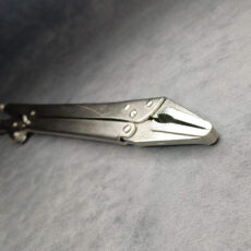 انبر قفلی دم باریکی مستر کرافت مدل CRV-37mm سایز 15 اینچ