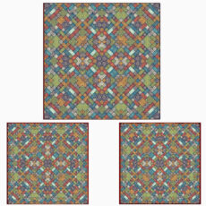 رو میزی سه تکه طرح ایرانی کد GR1351