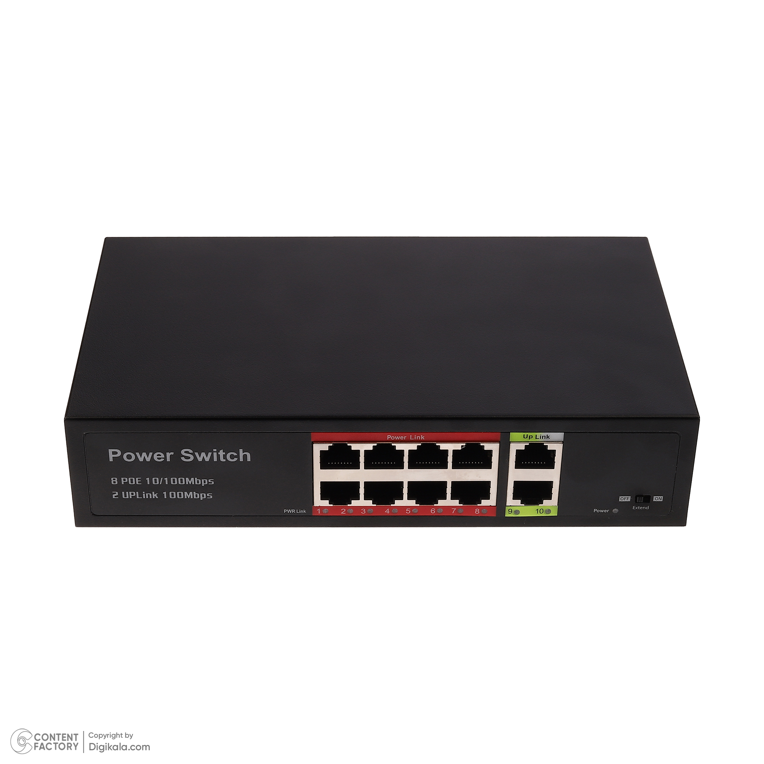 سوییچ 10 پورت POE مدل HC-4882M