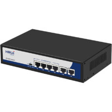 سوئیچ PoE چهار پورت اچ ار یو ای مدل HRUI HR900-AF-42N