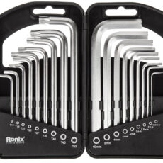 مجموعه 18 عددی آچار آلن و ستاره ای رونیکس مدل RH-2051