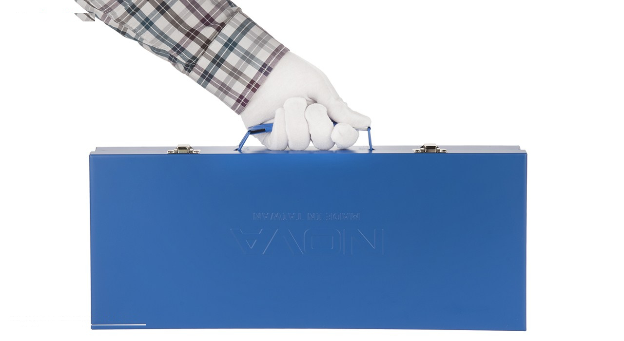 مجموعه 60 عددی سری بکس و پیچ گوشتی نووا مدل NTS 7016