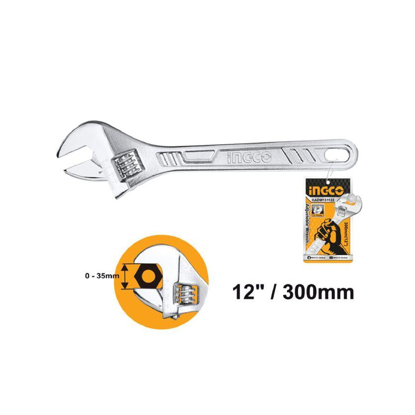 آچار فرانسه اینکو مدل HADW13122 سایز 12 اینچ