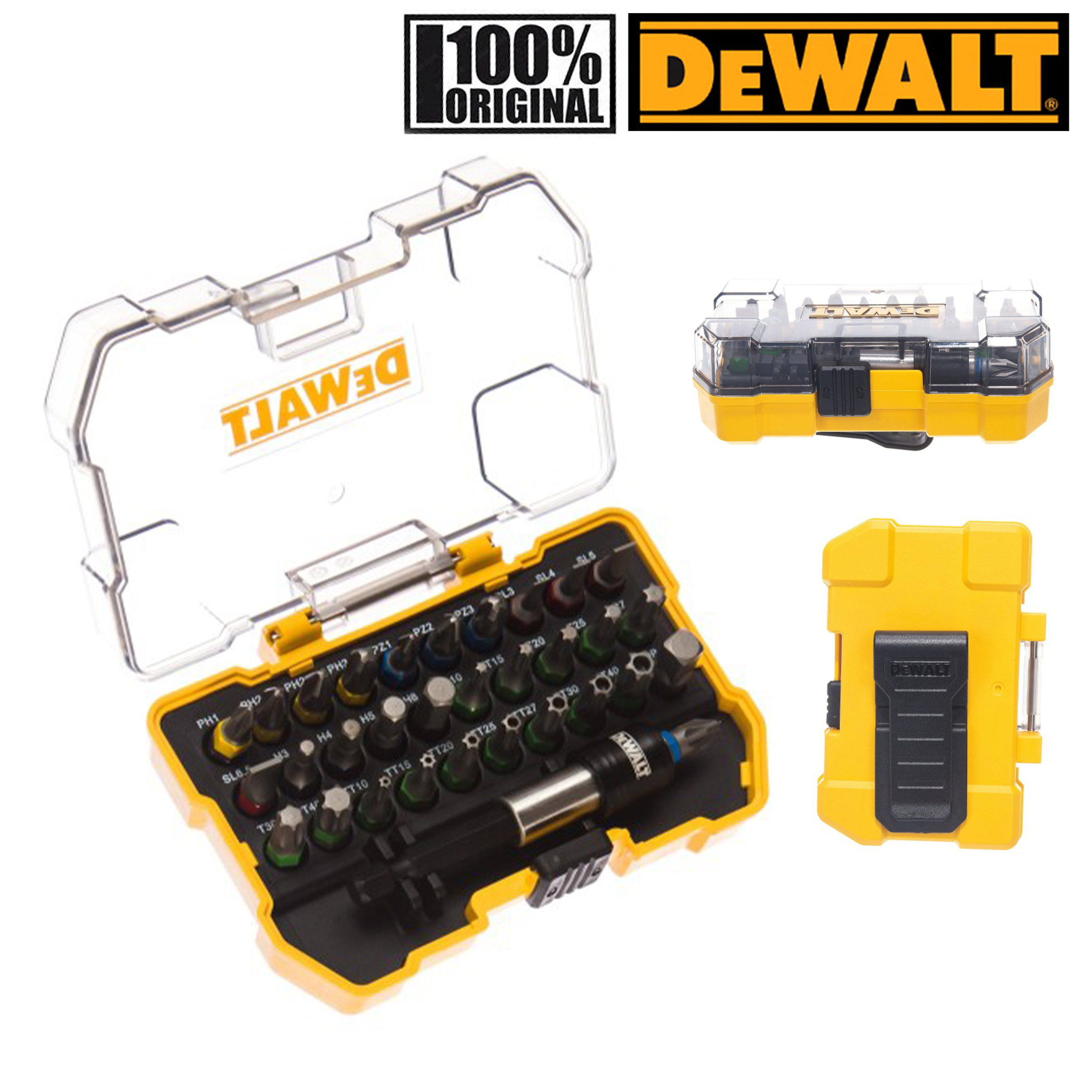 مجموعه 32 عددی سری پیچ گوشتی دیوالت مدل DT7969-Dewalte