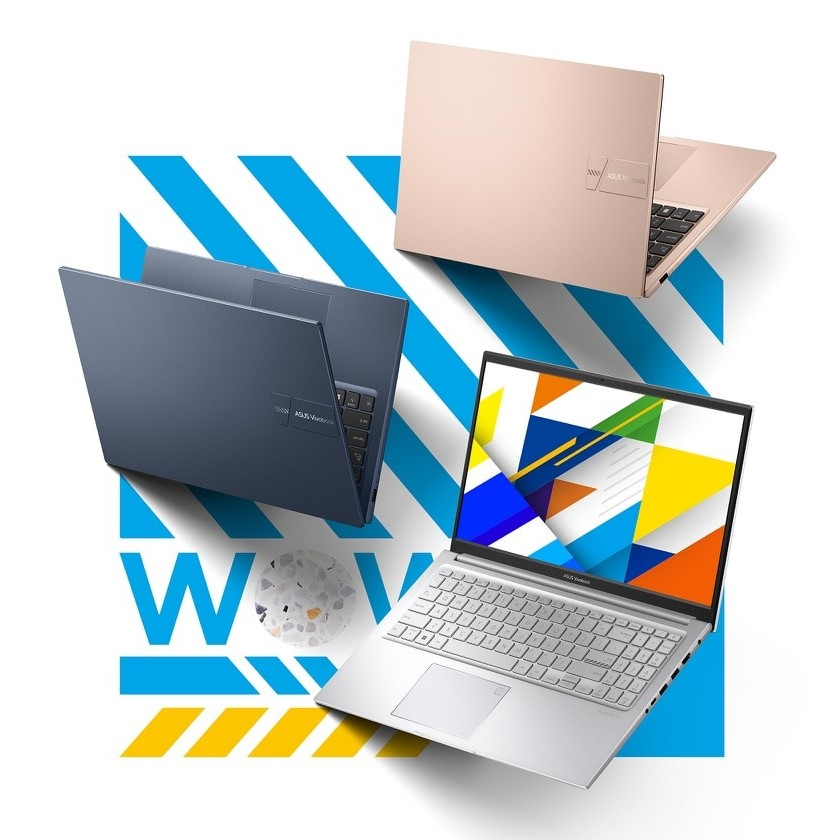 لپ تاپ 15.6 اینچی ایسوس مدل Vivobook 15 F1504VA-NJ3631-i3 1315U-8GB DDR4 3200MHz-512GB SSD-TN-Backlit-Fingerprint