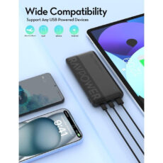 پاوربانک راوپاور مدل RP-PB1228 ظرفیت 10000 میلی آمپر ساعت