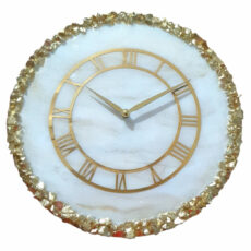 ساعت دیواری رزینی مدل کریستال