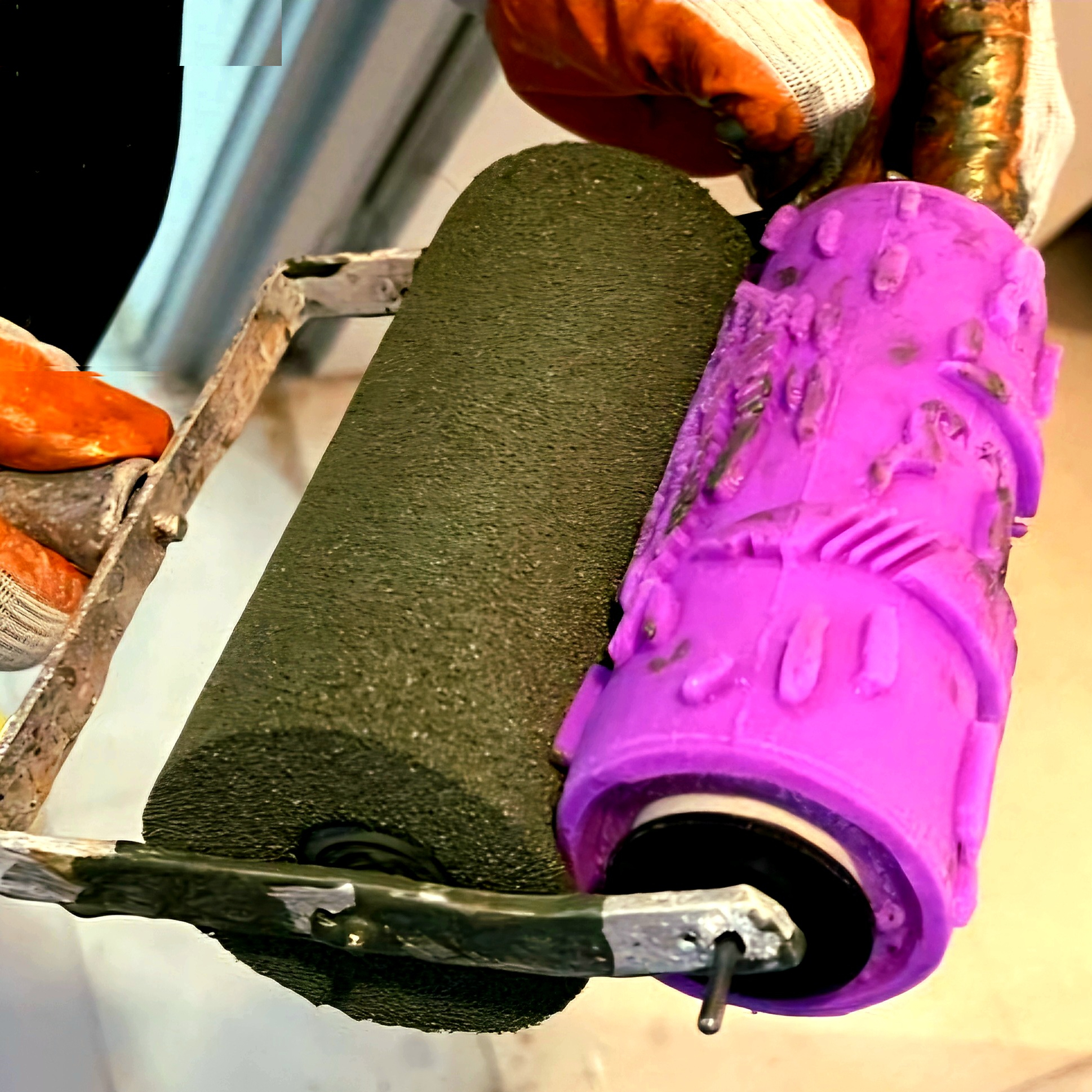 غلطک نقاشی مدل MK15-18 طرح  ماه و ستاره سایز 6 اینچ