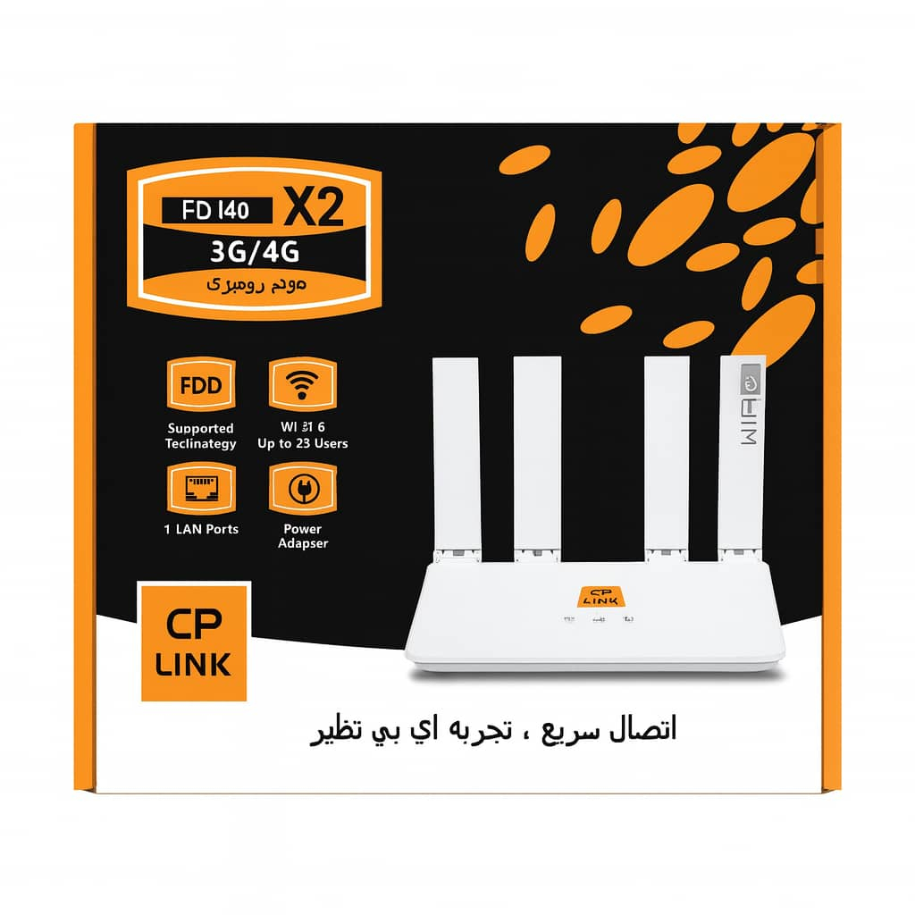 مودم 4G سیم کارتی سی پی لینک مدل X2-FD i40