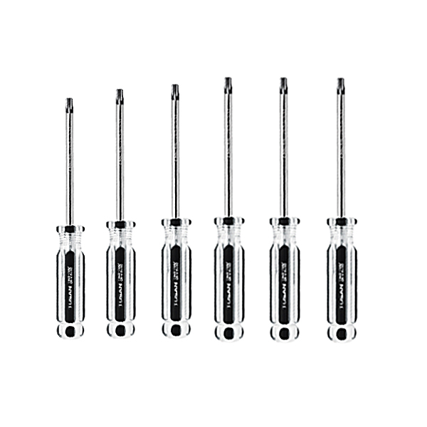 پیچ گوشتی ستاره ای توسن مدل SRTSN00-T10-40 ست 6 عددی