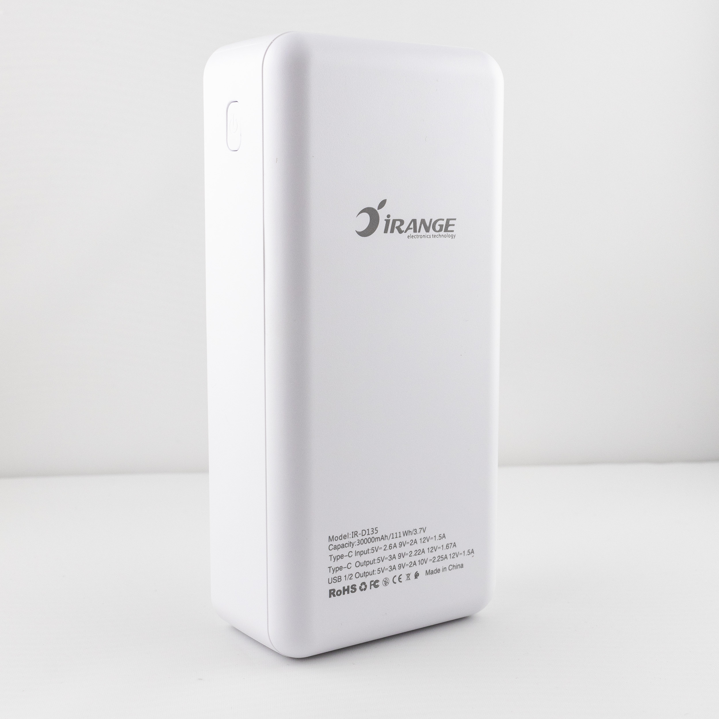 پاوربانک آیرنج مدل IR - D135 ظرفیت 30000 میلیآمپرساعت