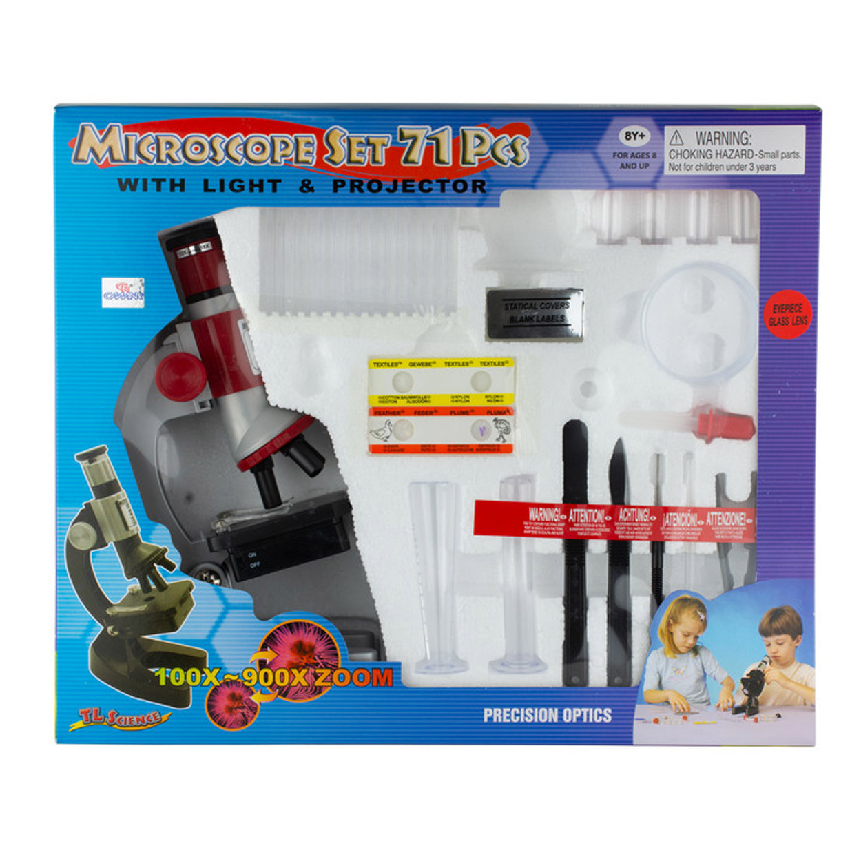 میکروسکوپ کامار مدل دانش آموزی 900X P71 SET NEW