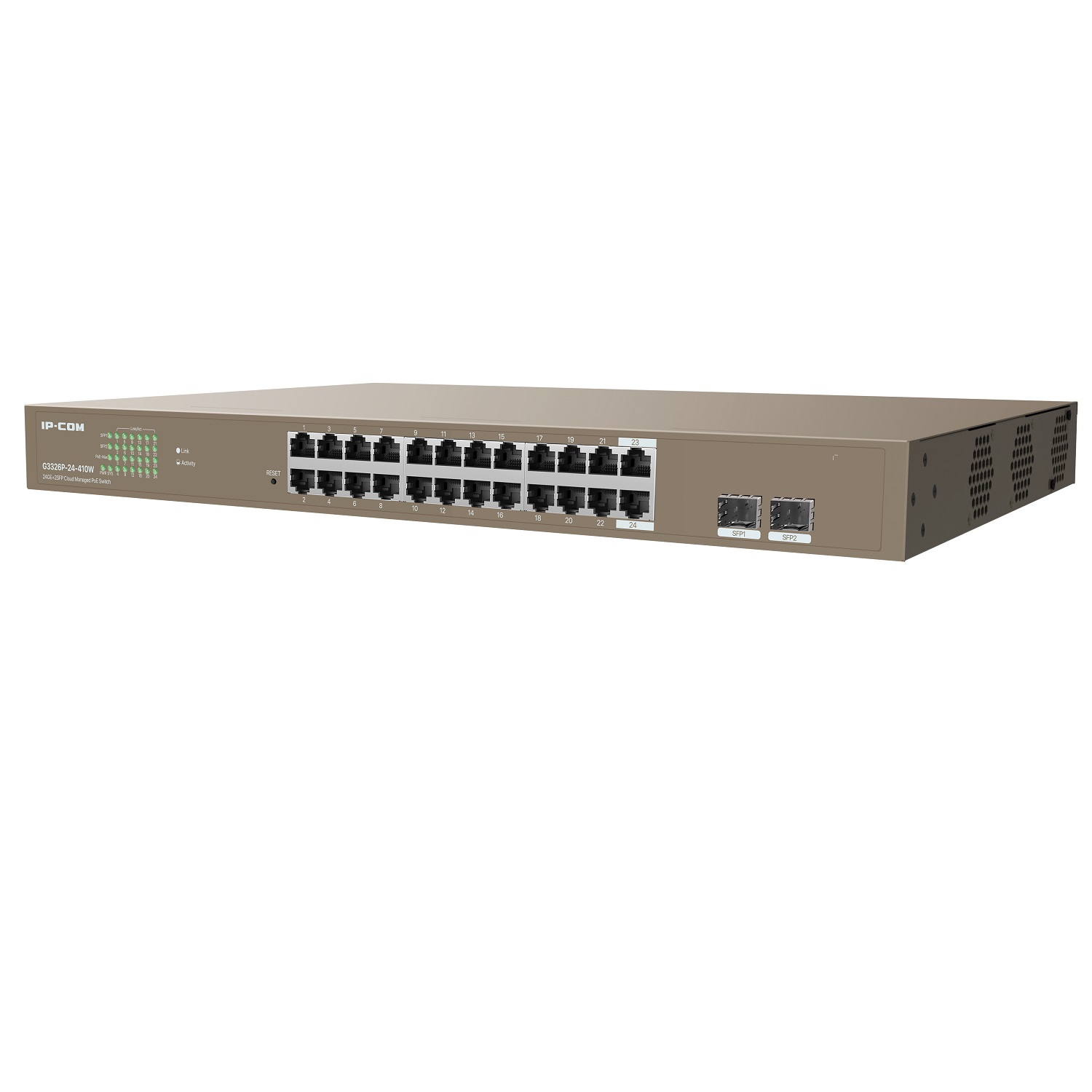 سوییچ 24پورت آی پی کام مدل G3326P-24-410W