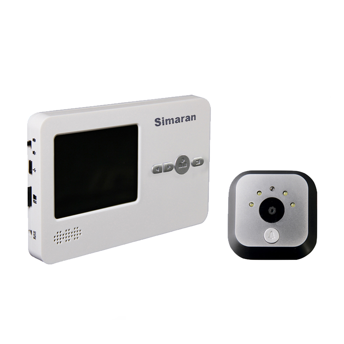 چشمی دیجیتال درب آپارتمان سیماران مدل HF-28/M