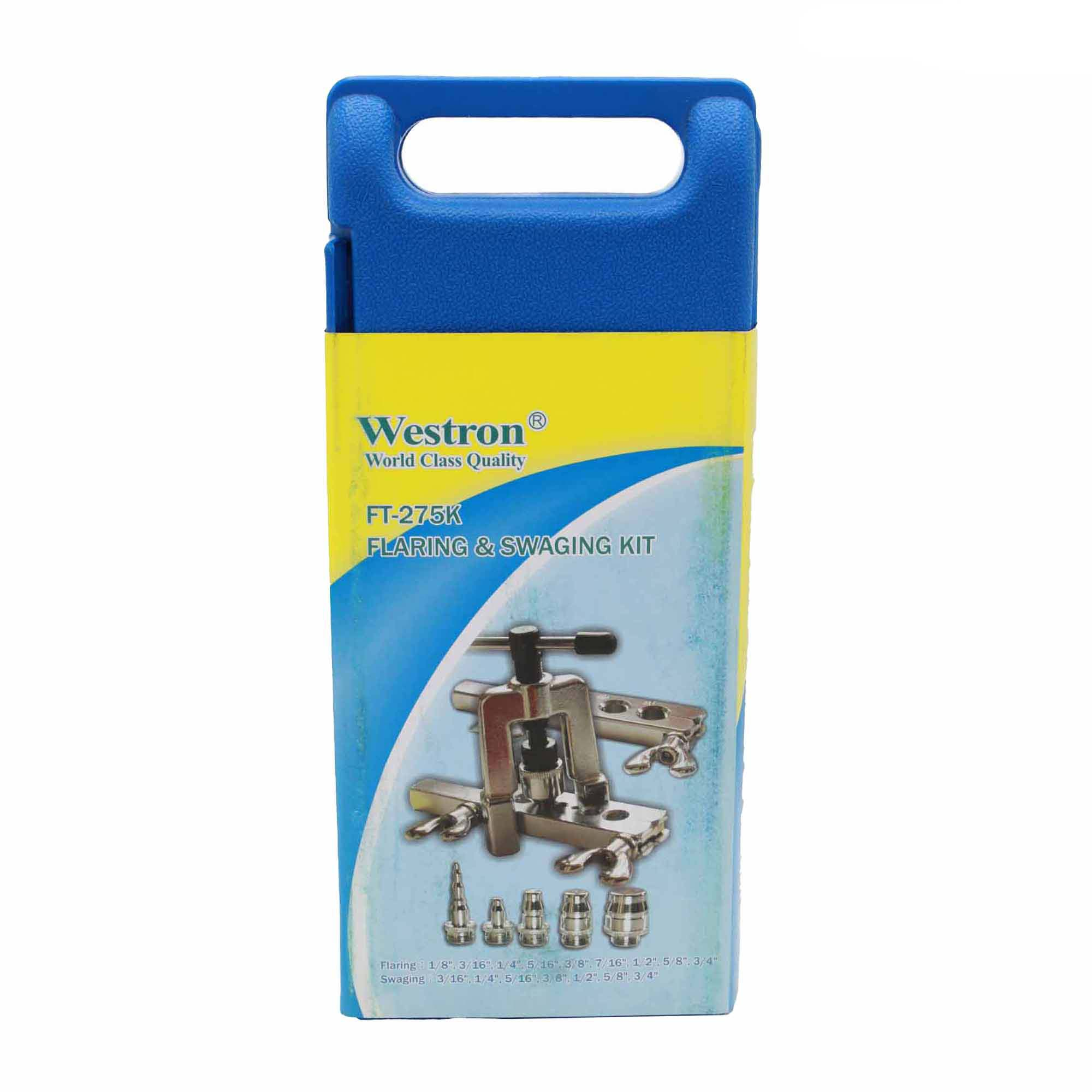 انبر لوله پرچ کن وسترون مدل FT-275K مجموعه 7 عددی