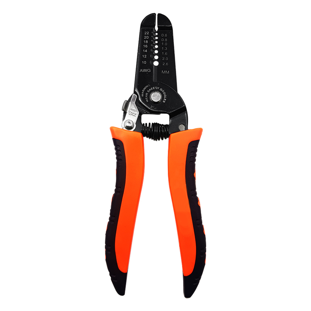 انبر سیم لخت کن سوکت زن مدل Super-Sim-100 به همراه انبر سیم لخت کن سایز 7 اینچ مجموعه 2 عددی