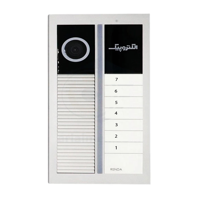 پنل دربازکن تصویری الکتروپیک مدل رندا 7 واحدی