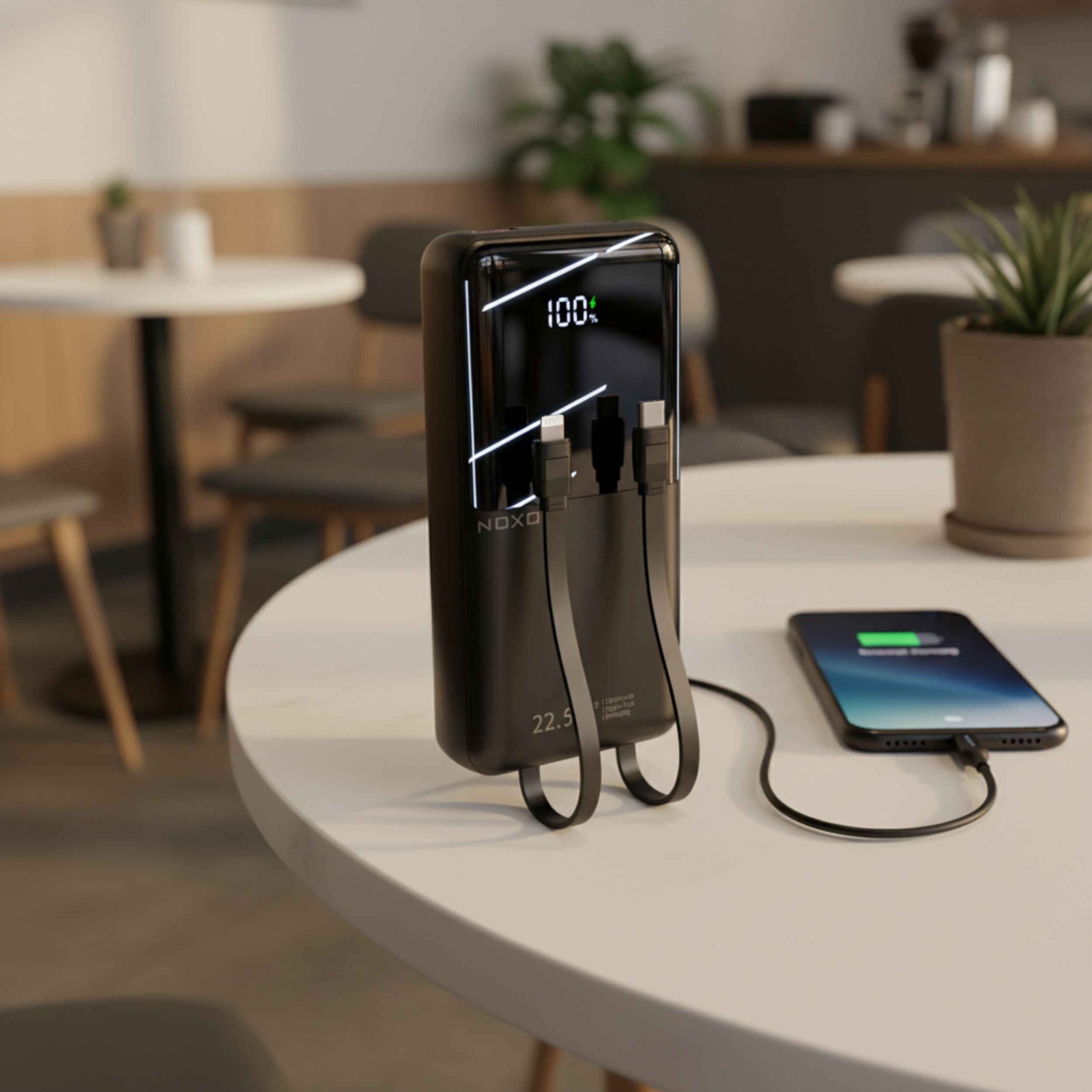 پاوربانک نوکسو مدل PN-2 ظرفیت 20 هزار میلی آمپر ساعت