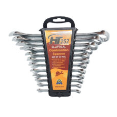 آچار یکسر رینگی و یکسر تخت اچ تی اینسترومنتس مدل HT 252 بسته 12 عددی