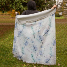 شال مبل مدل رویا کد F2SH1065 سایز 100x180 سانتی متر