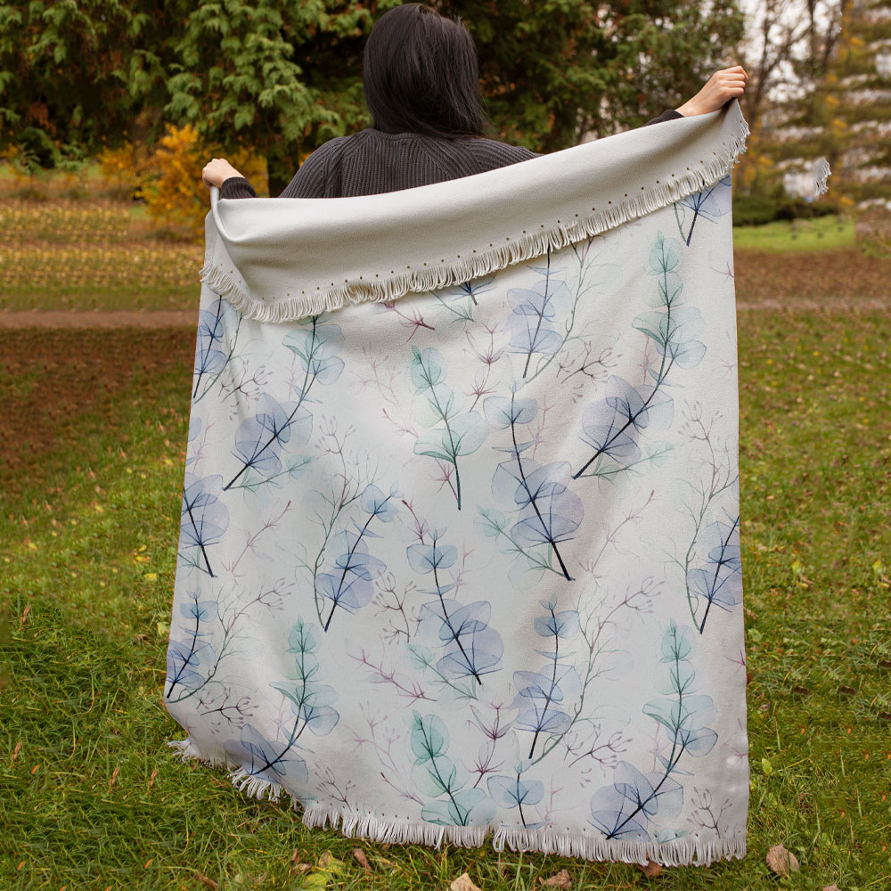 شال مبل مدل رویا کد F2SH1065 سایز 100x180 سانتی متر