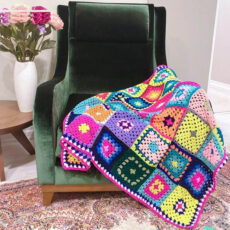 شال مبل و تخت مدل x94 سایز 120×120 سانتیمتر