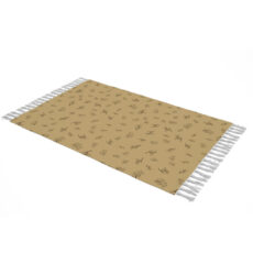 شال مبل مدل برگ کد Q2SH1046 سایز 98×180 سانتی متر