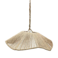 لوستر تزئینی مدل مکرومه دست ساز دفرمه کد 09