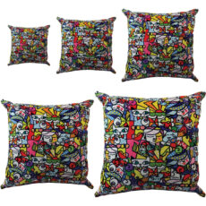 کوسن رنس کد S5-10003 مجموعه 5 عددی کوچک تا بزرگ