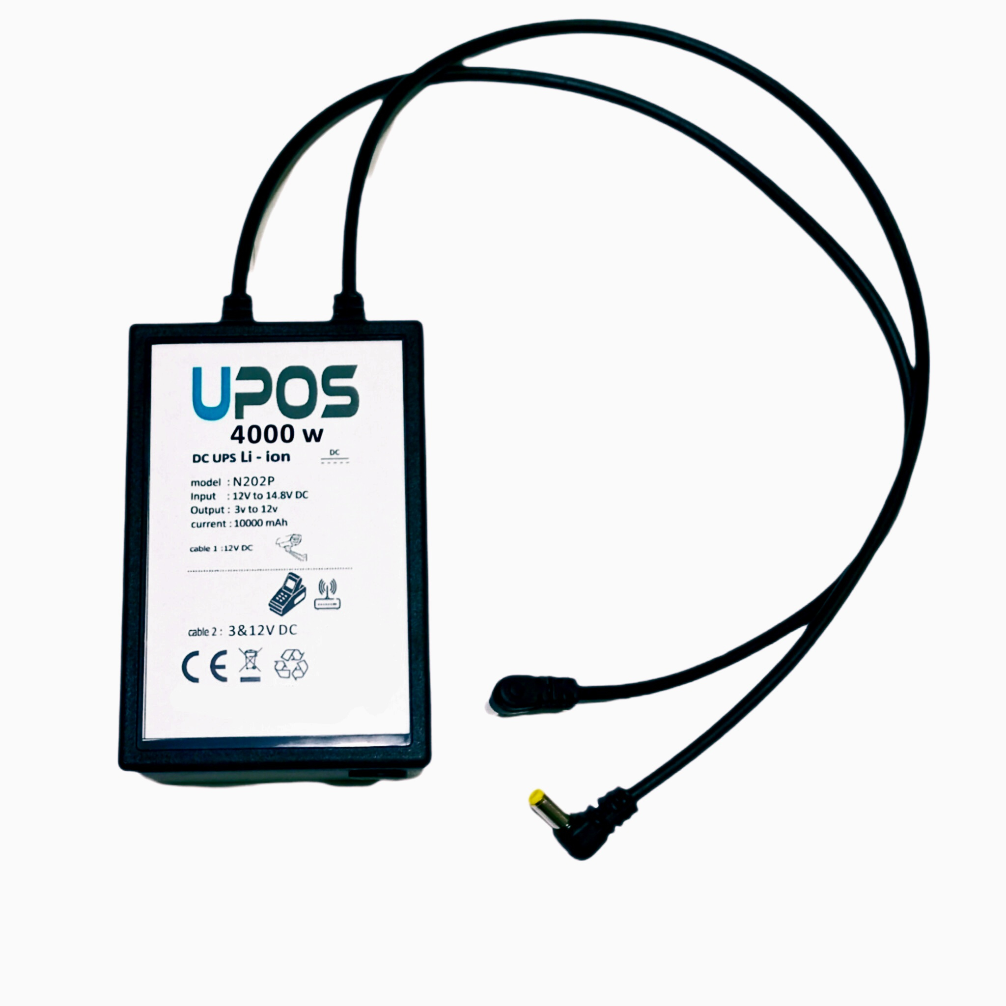 یو پی اس کارتخوان و مودم یوپوز مدل n202p ظرفیت ۴۰۰۰ ولت آمپر