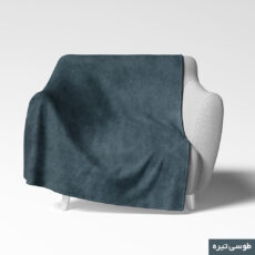 شال مبل شاران هوم مدل مخملی طرح ساده 400×180 سانتی متر