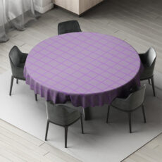 رومیزی طرح چهارخانه مدل D-0065