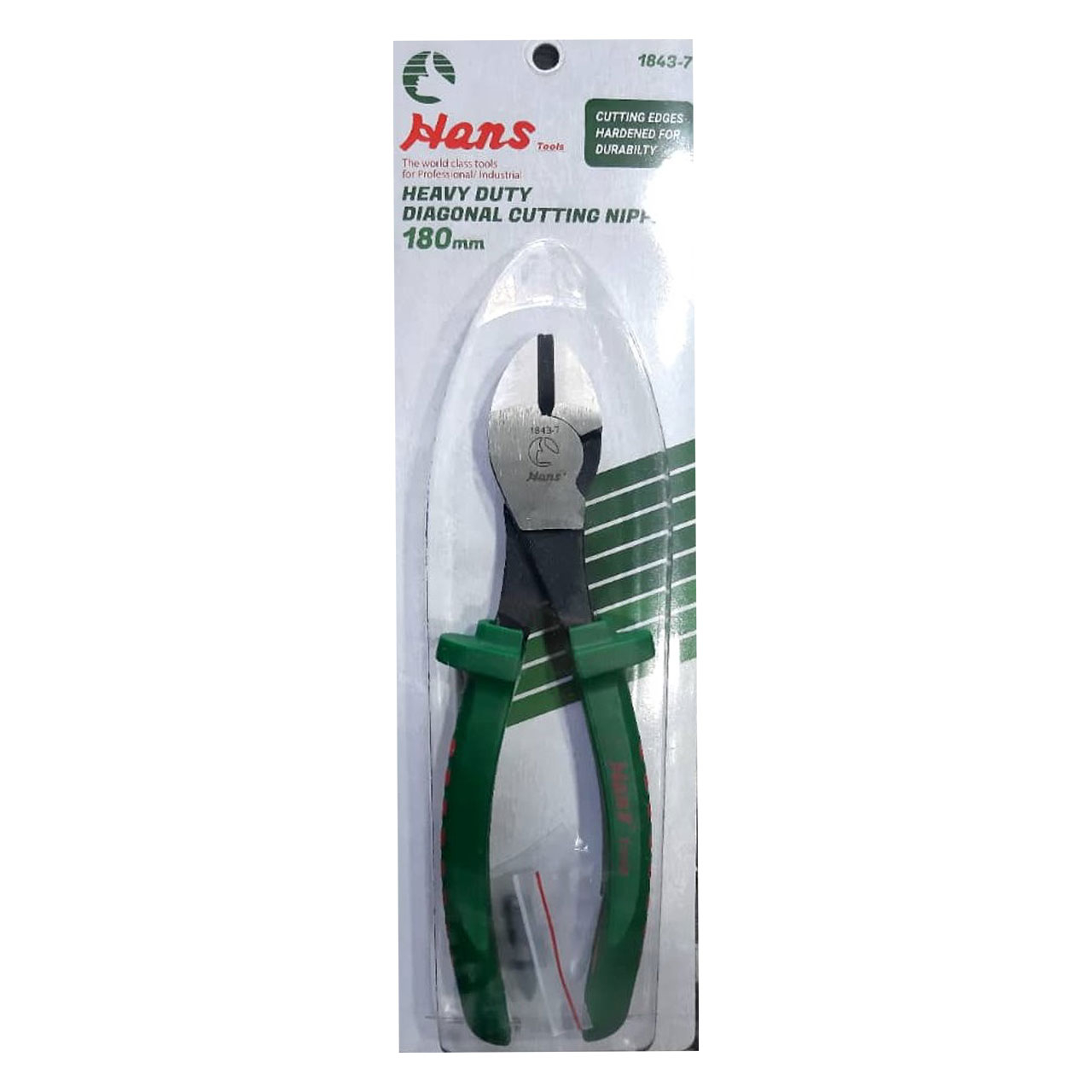 انبر سیم چین هنس کد 1843-7 سایز 7 اینچ