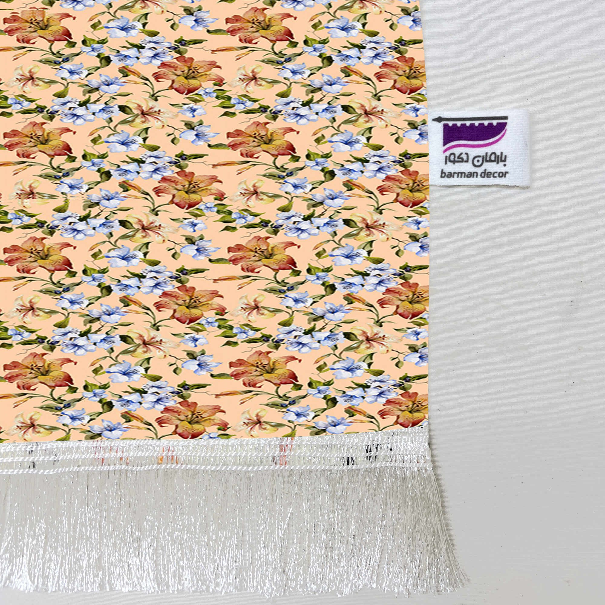 شال مبل بارمان دکور طرح آدینه کد 32 سایز 98x180 سانتی متر