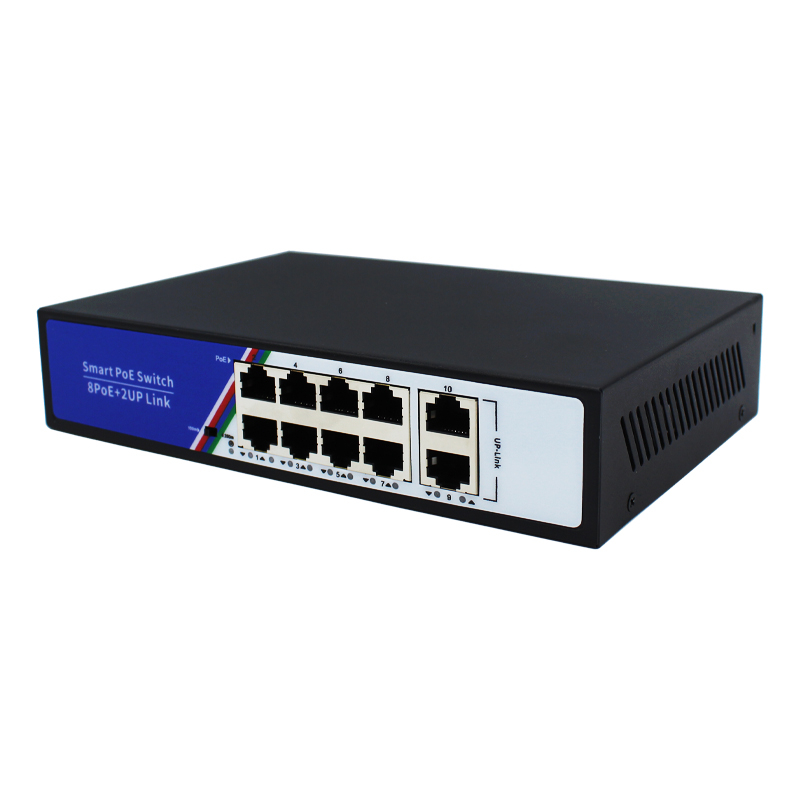 سوییچ 8 پورت PoE مدل AQX-P-GE2GE8