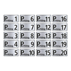 تابلو راهنما طرح  پارکینگ مدل GNS620 مجموعه 20 عددی