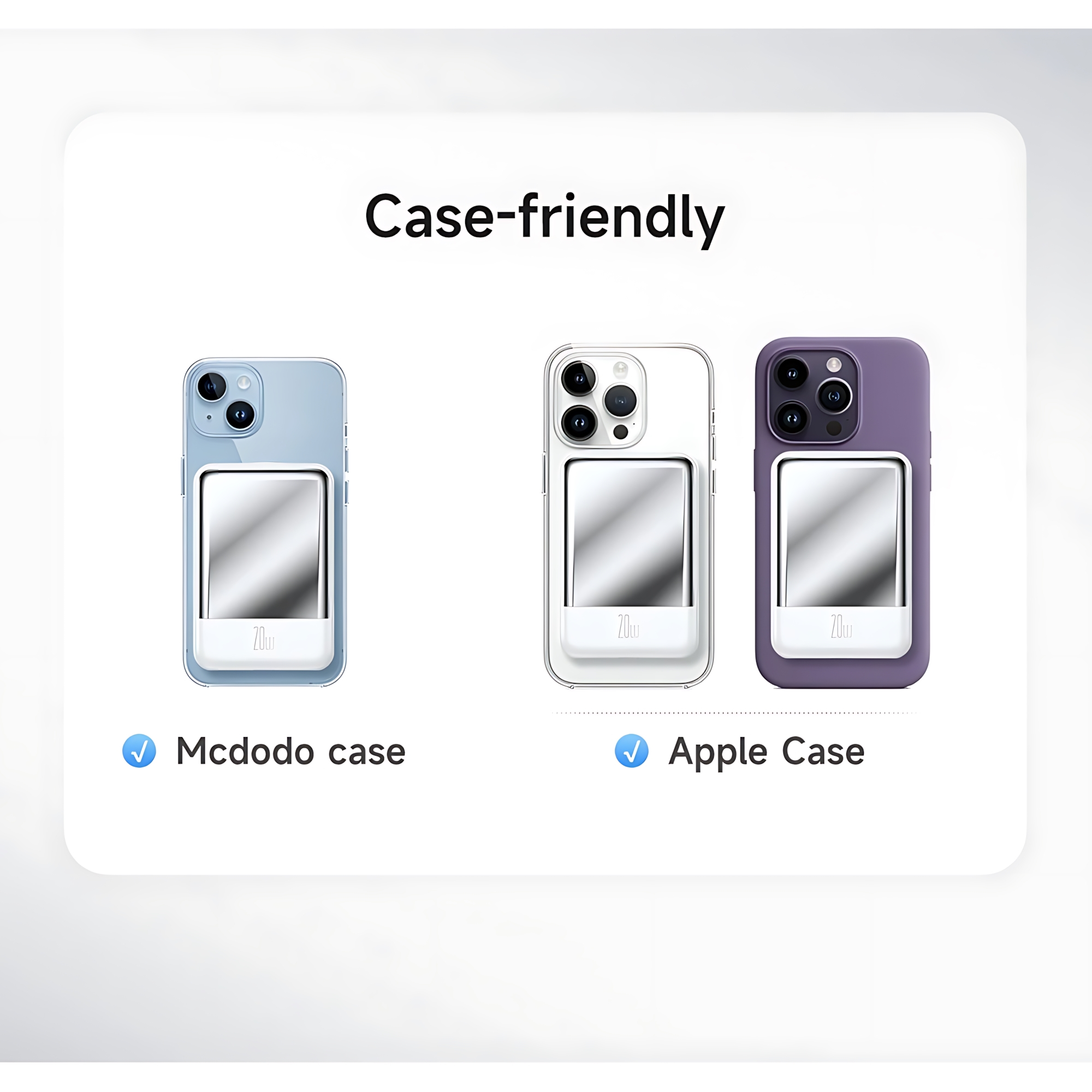 پاوربانک مک دودو مدل MC-4261 20W ظرفیت 10000 میلی آمپرساعت