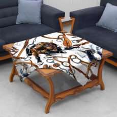 رومیزی مدل مخمل کد M00200 بسته 9 عددی