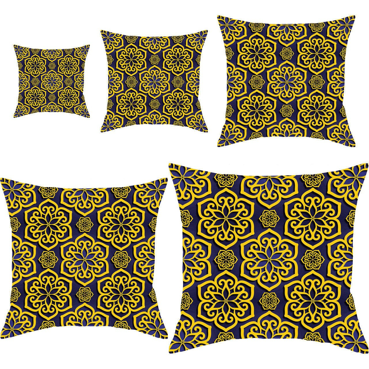 کوسن رنس کد S5-10091 مجموعه 5 عددی کوچک تا بزرگ