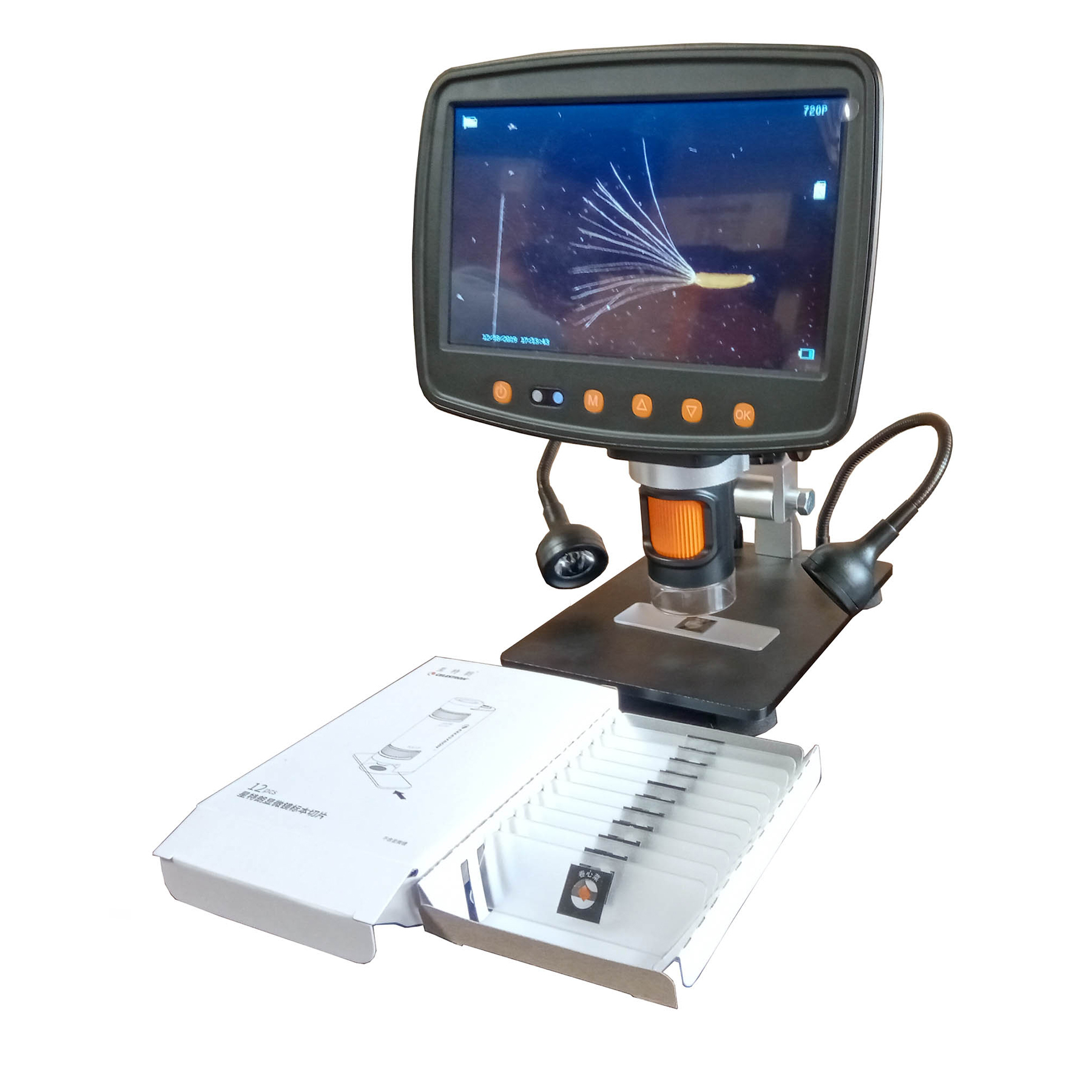 میکروسکوپ دیجیتال مدل Full HD USB 1500x به همراه ریموت کنترل