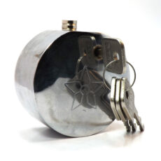 قفل کتابی مدل گرد فولادی