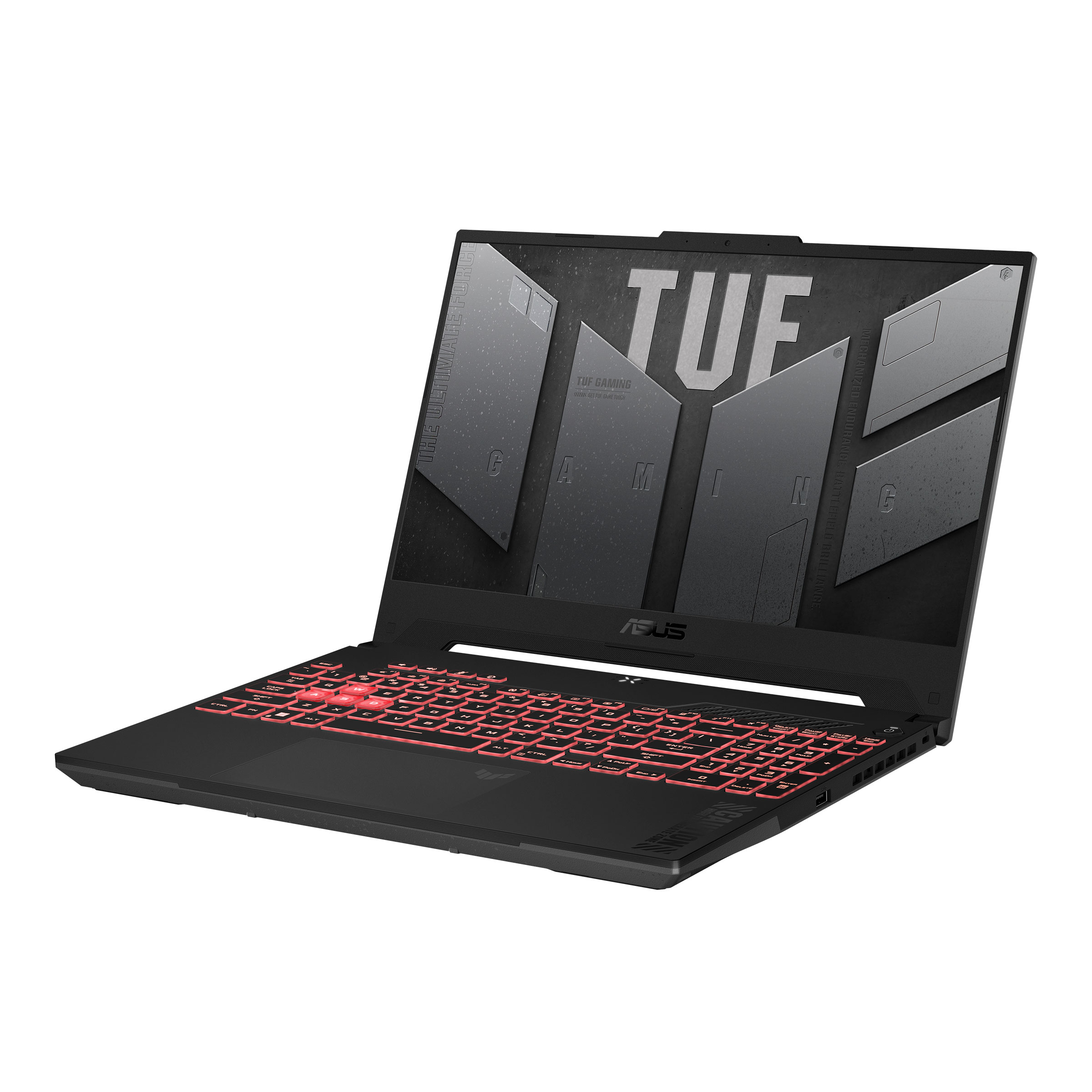 لپ تاپ 15.6 اینچ ایسوس مدل TUF Gaming A15 (2024) FA507UI-LP034W-R9 8945HS-24GB DDR5 5600MHz-1TB SSD-RTX4070 8GB-FHD 144Hz-W - کاستوم شده