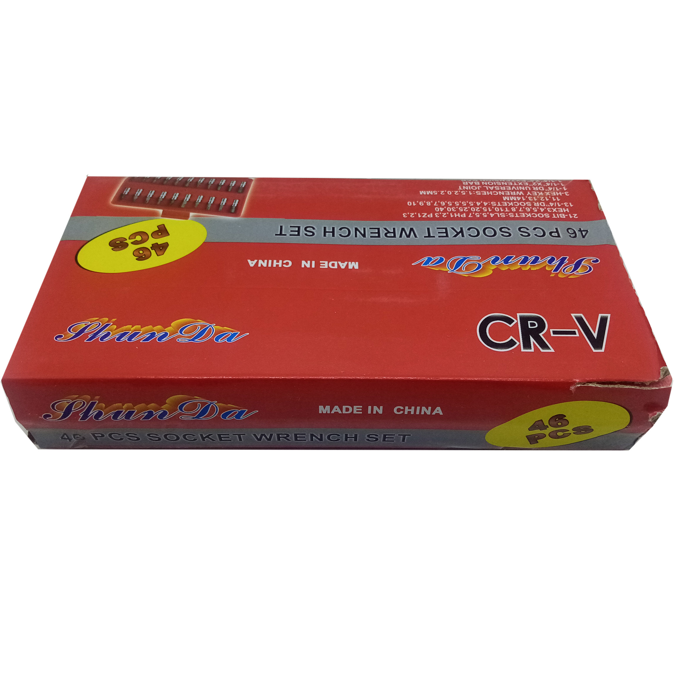 مجموعه 46 عددی آچار بکس فوندا مدل RT460