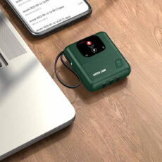 پاوربانک گرین لاین مدل Green Lion Smart Touch Screen ظرفیت 10000 میلی آمپرساعت